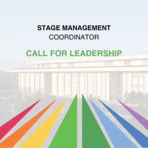 Call for Leadership - Stage Management Coordinator